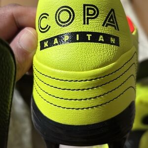adidas Copa Kapitan Yellow Black Athletic Shoes